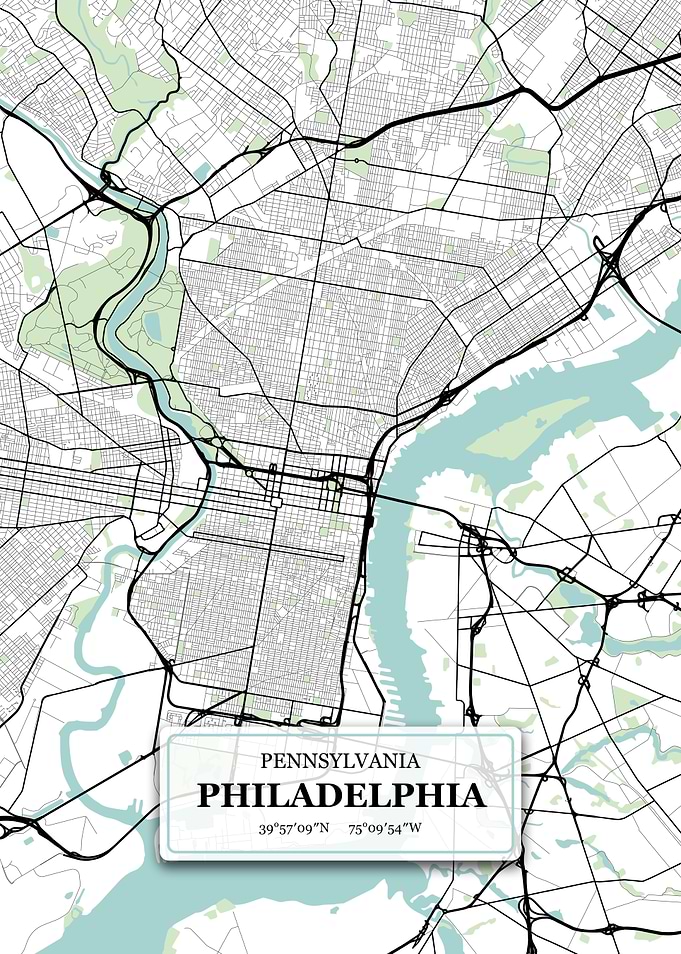 Philadelphia City Map