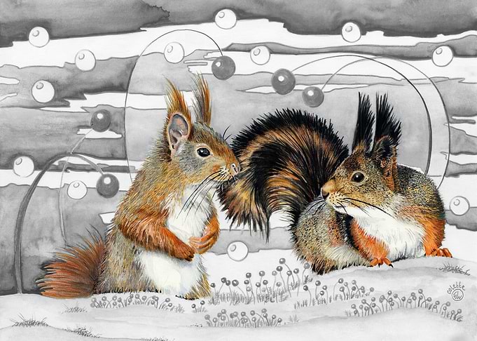Squirrel Conversation