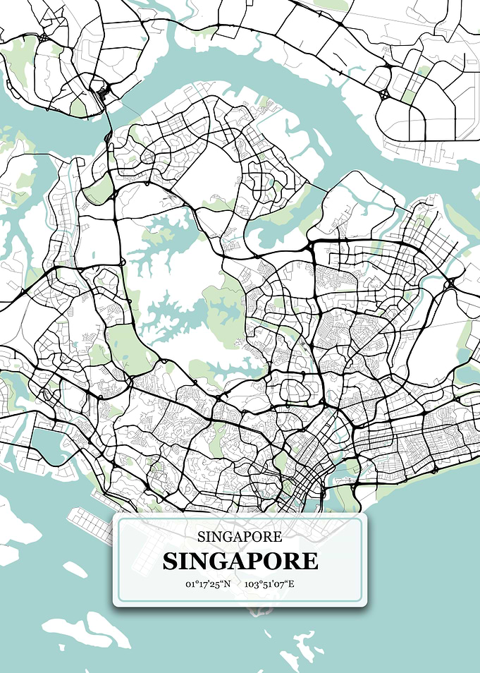 Singapore City Map