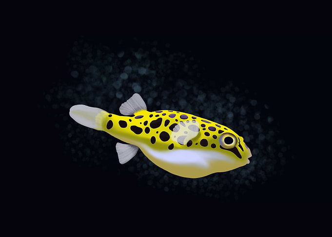 Green Spotted Puffer