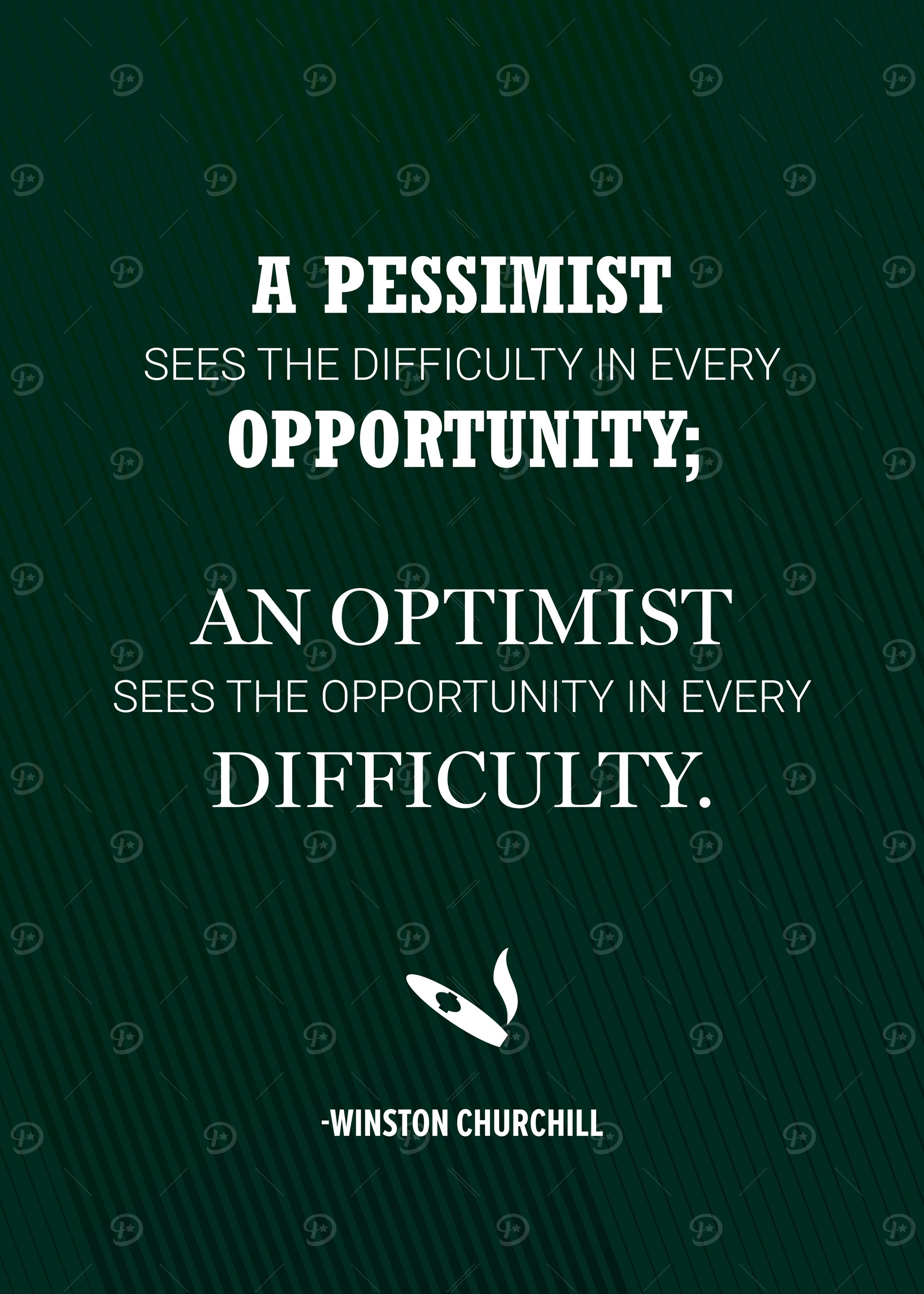 Pessimist vs Optimist