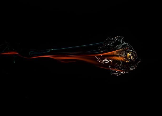Rose smoke and fire nr 8