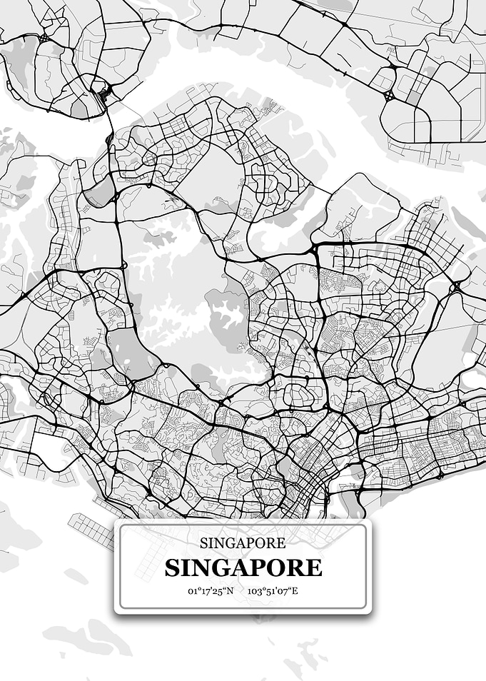 Singapore City Map
