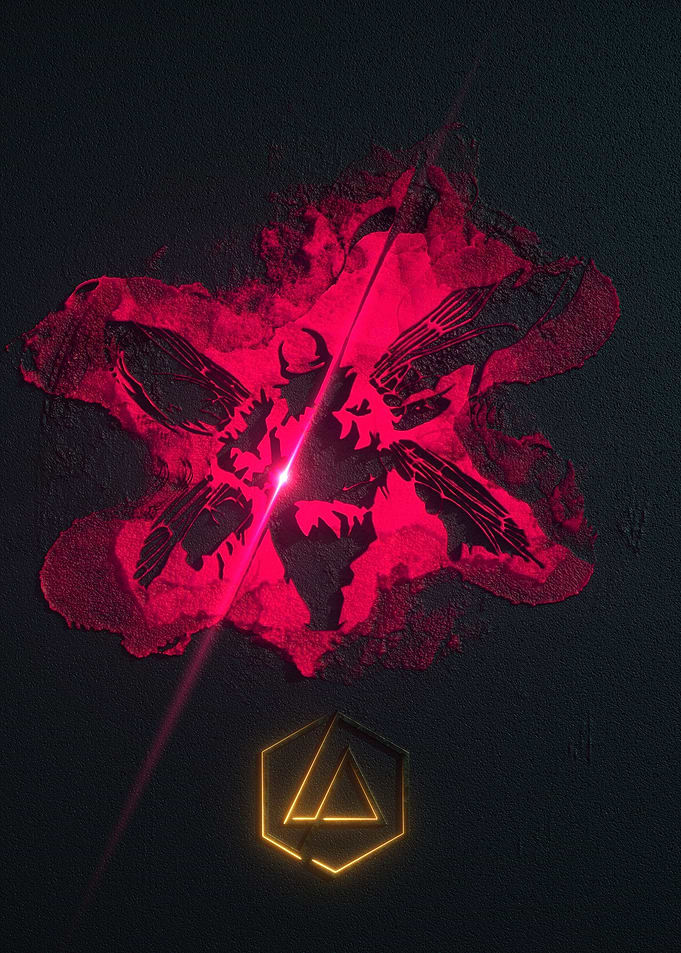 LP hybrid theory Emblem