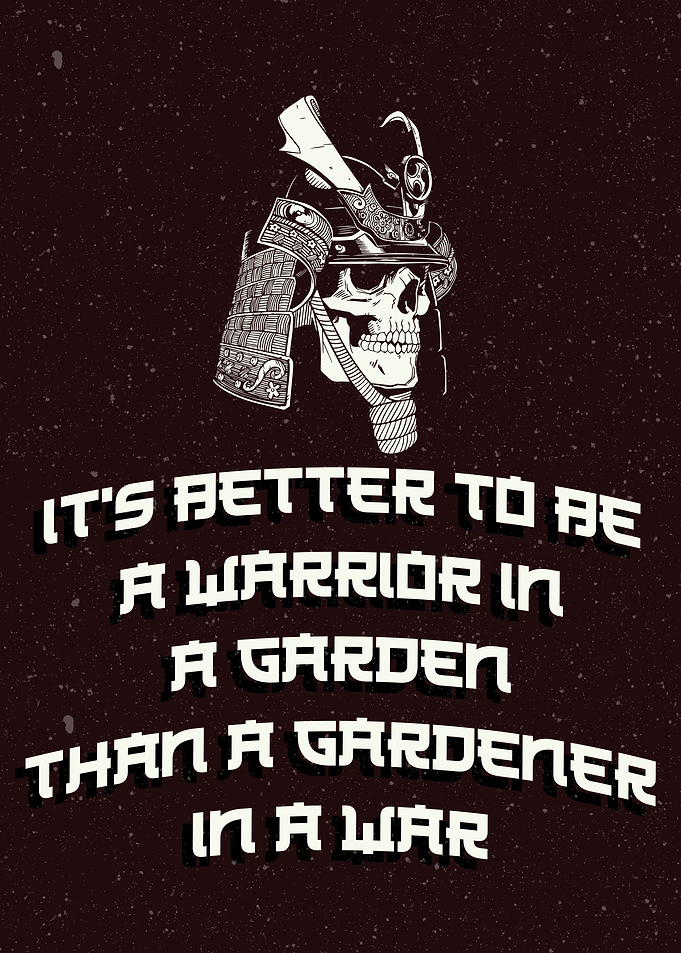 JIU JITSU WARRIOR QUOTE