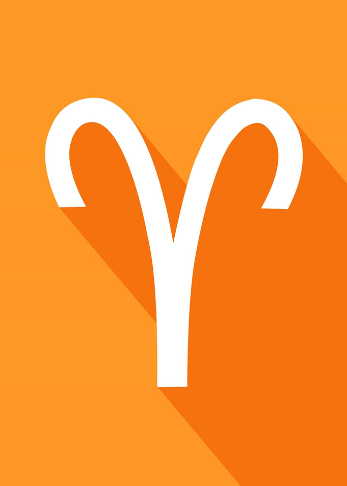 Zodiac Aries Flat