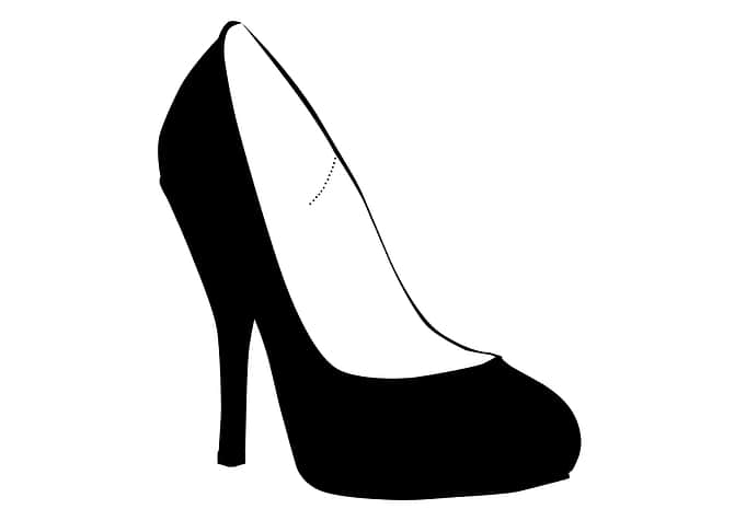 Stiletto Heel Silhouette