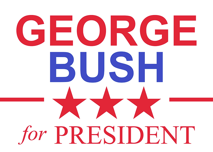 GEORGE BUSH Election