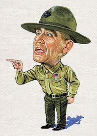 R Lee Ermey As Gunnery Ser