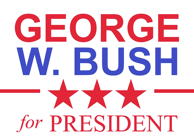 GEORGE W BUSH Election