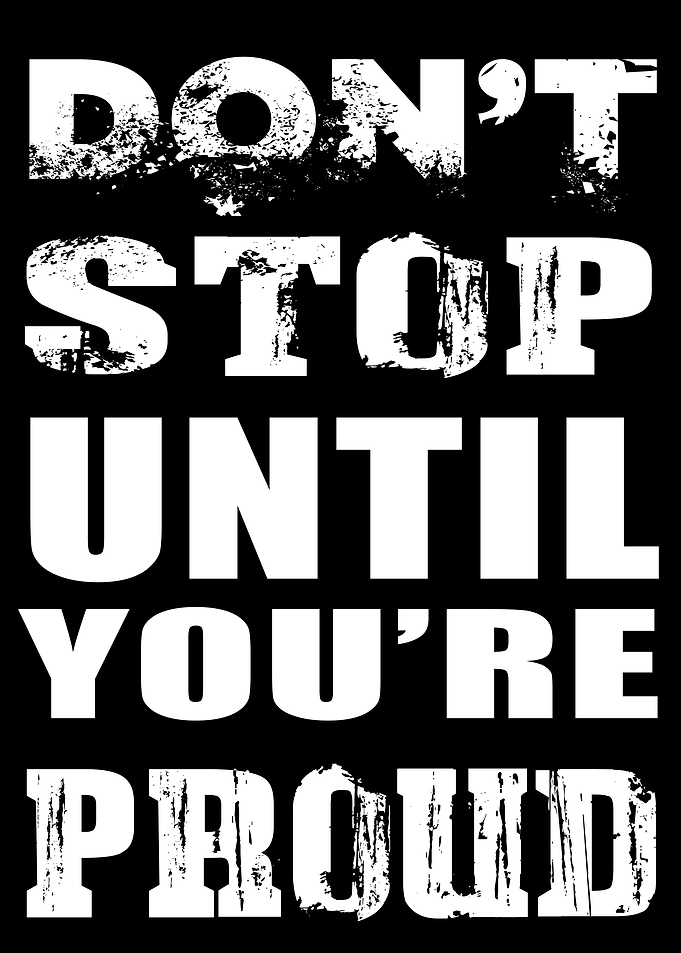 Dont Stop Keep Going