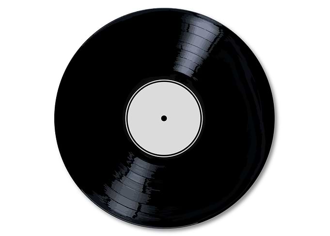 White Record Label