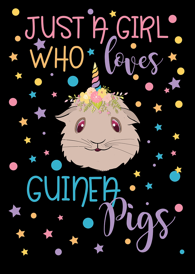 Girl loves Guinea Pigs