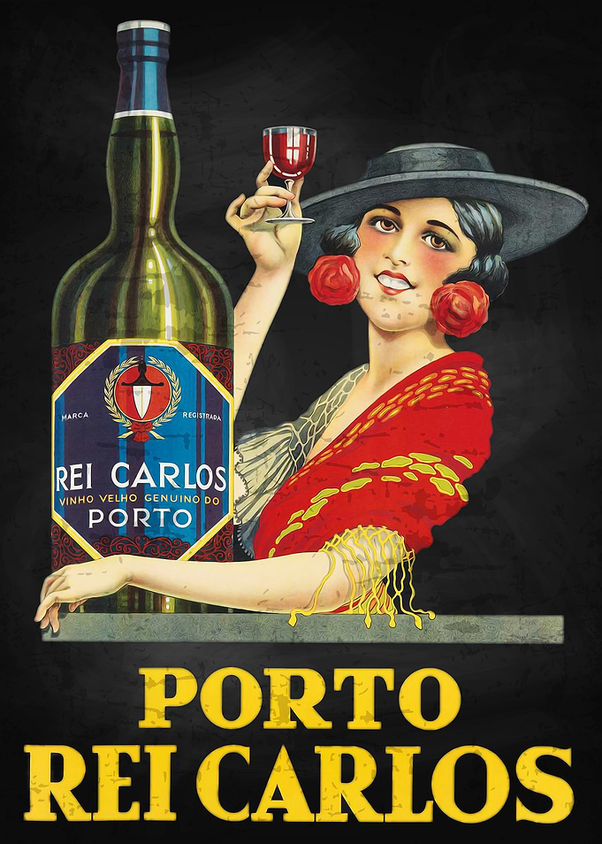Wine retro blackboard