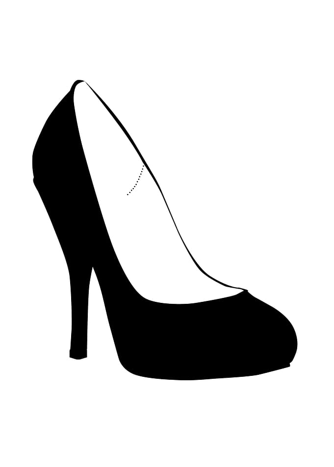 Stiletto Heel Silhouette
