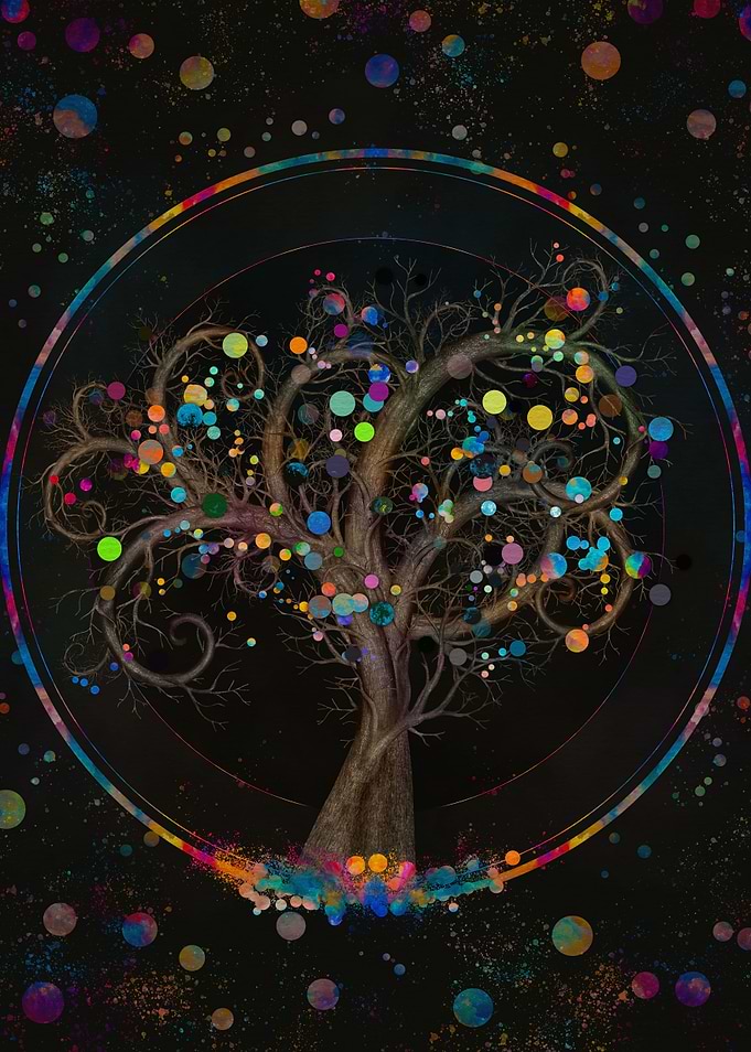 Fibonacci Spiral Tree