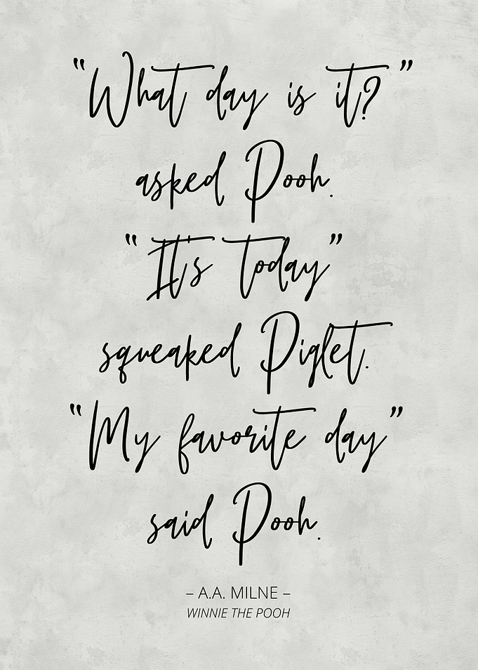 Winnie The Pooh Quote