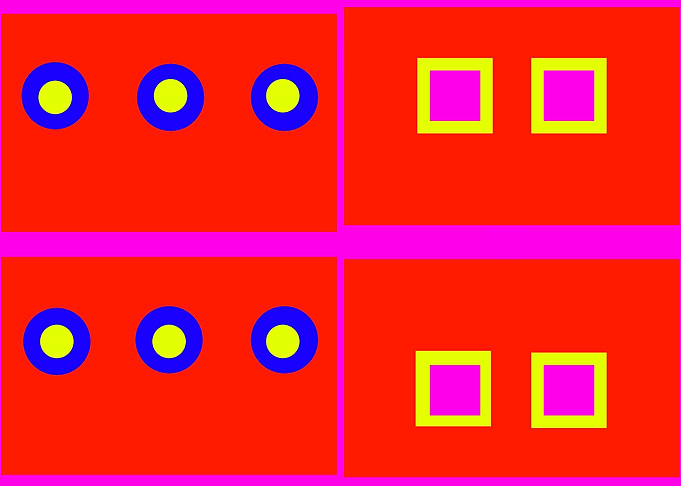 Circles and Squares Mix