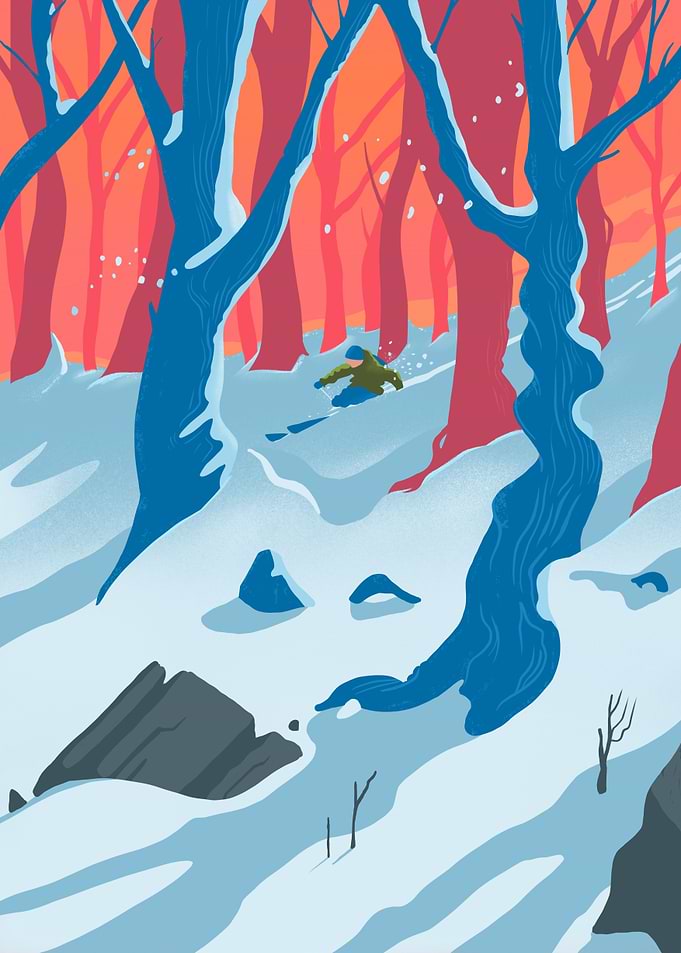 Off Piste Fresh Powder