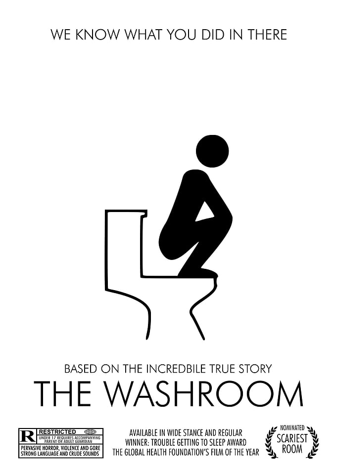 HORROR Film Funny Bathroom