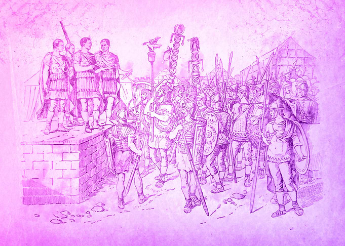 Roman warriors