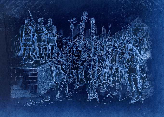 Roman soldiers
