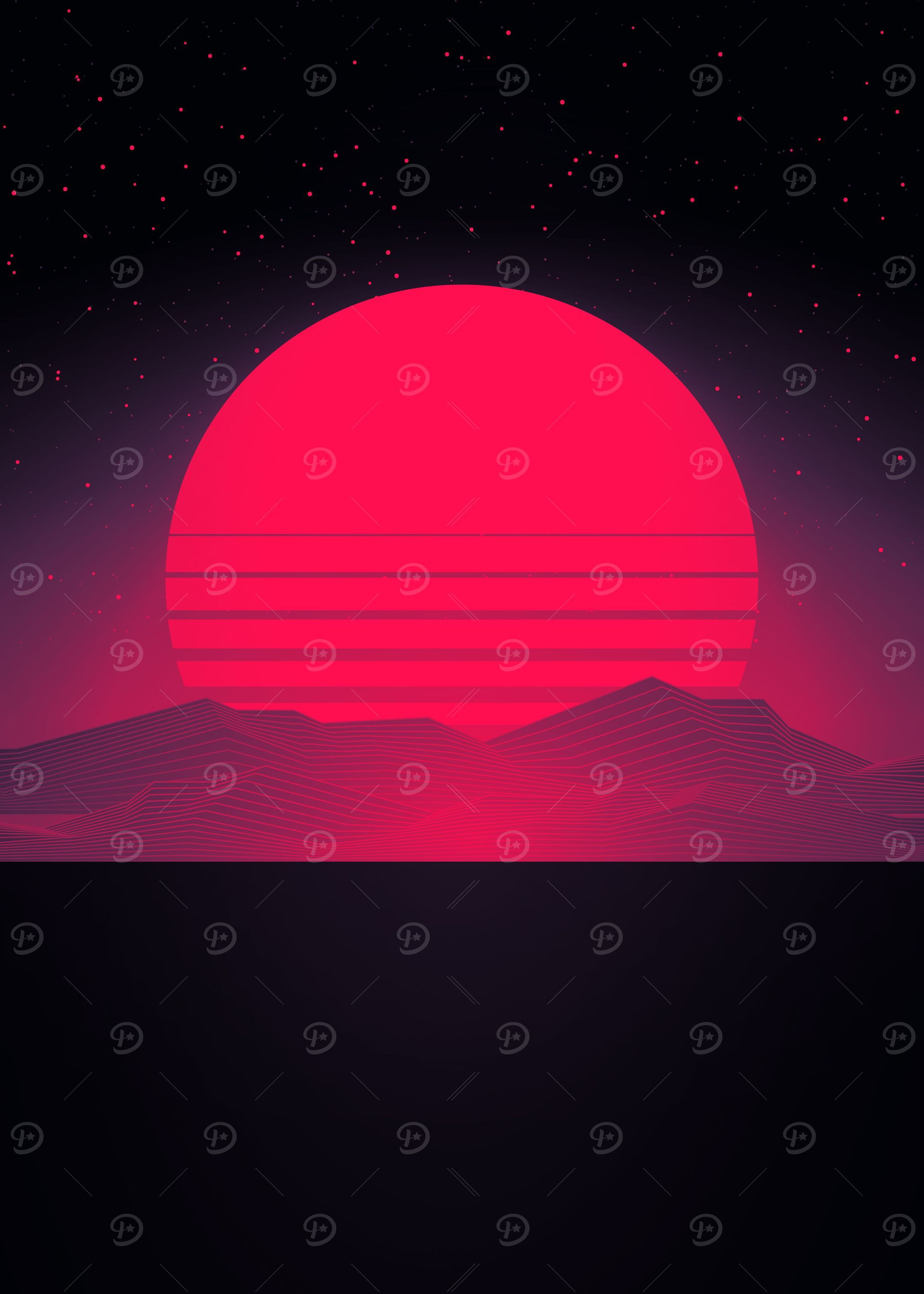 Synthwave Sunset