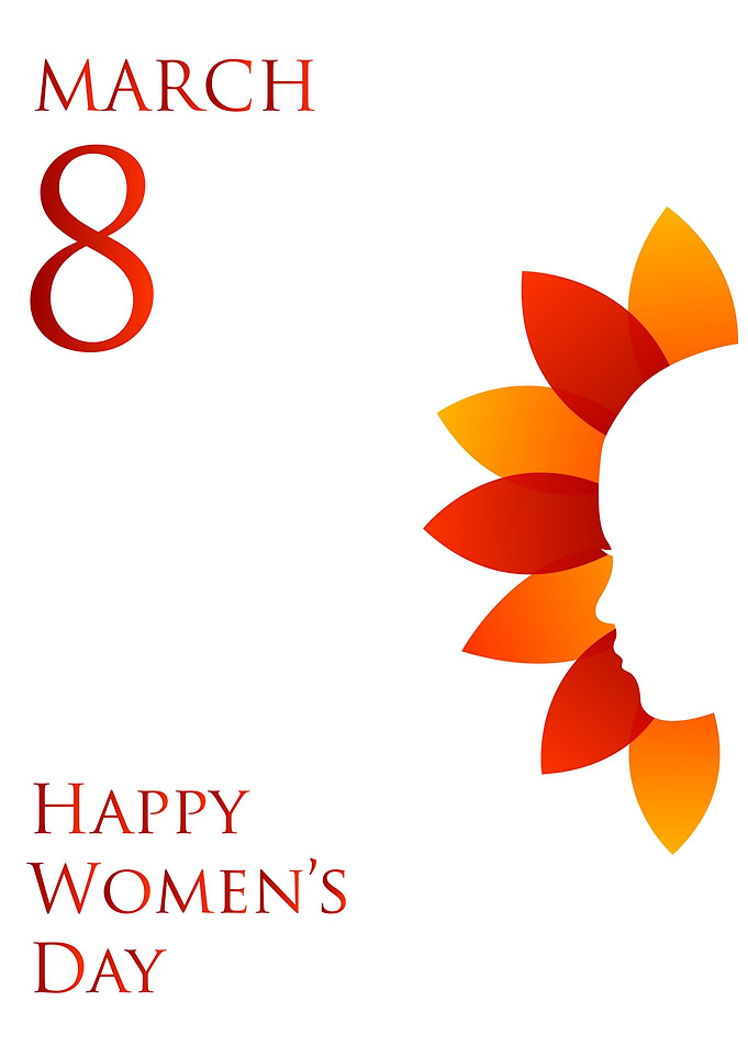 Happy womens day march 8