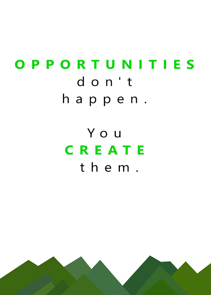Create your Opportunities