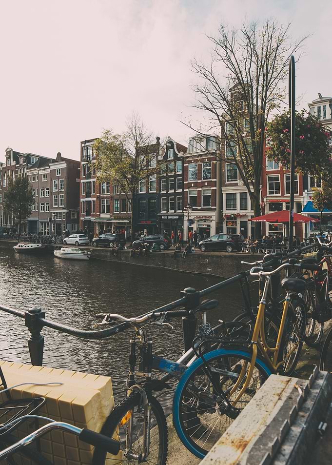 Bikes in the canals