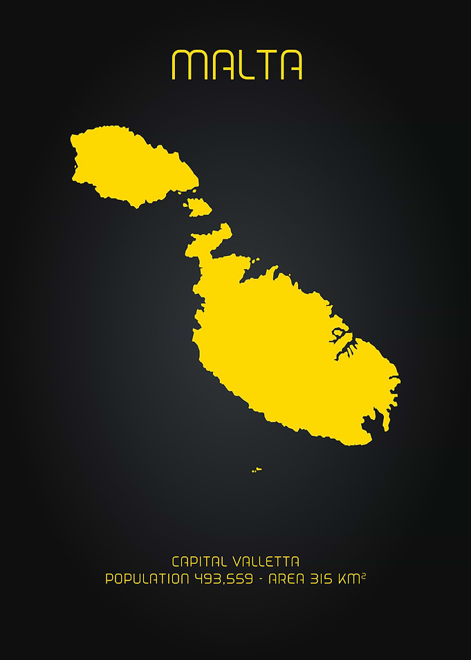 Malta Map