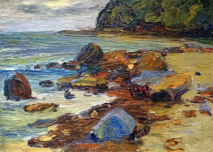 Kandinsky Rocky Beach
