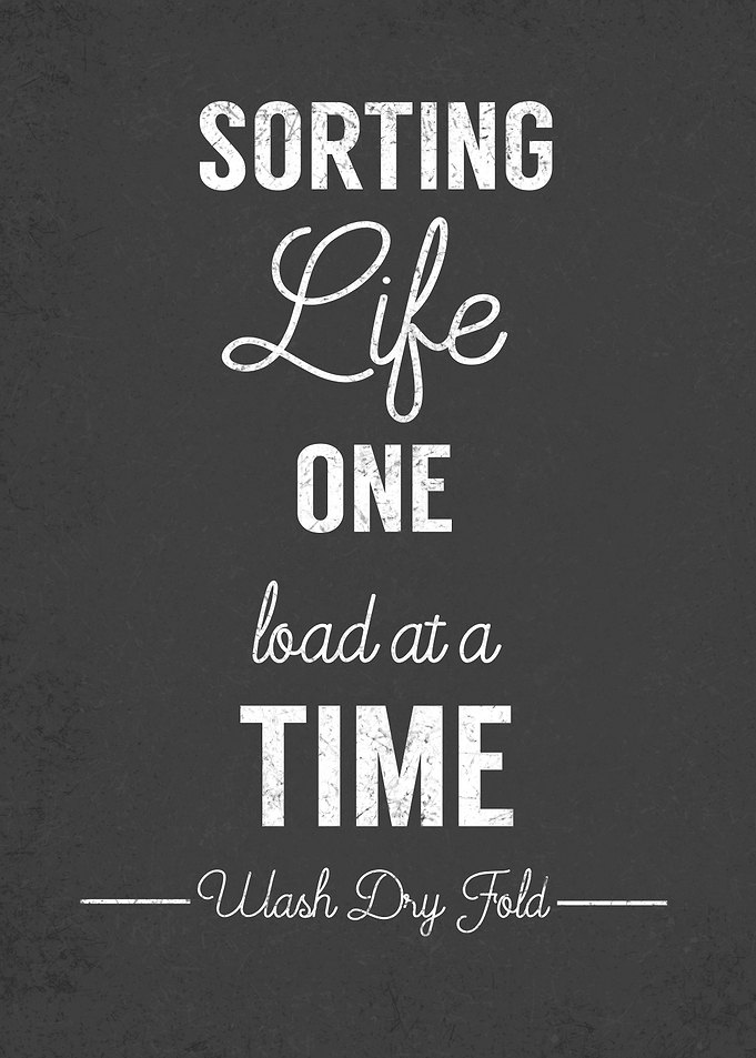 sorting life one load