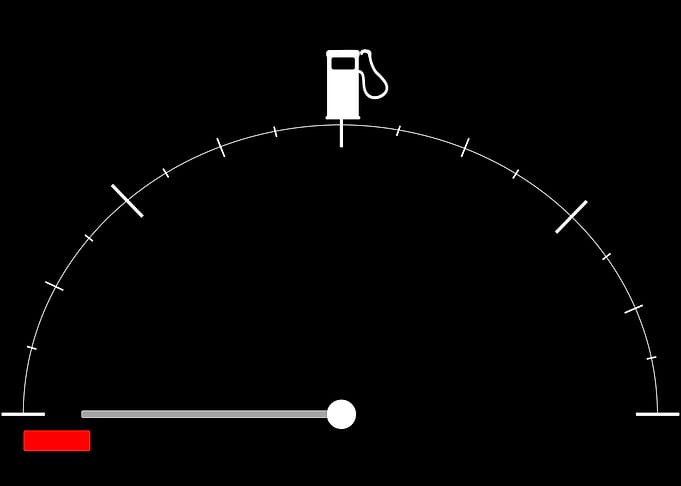 Empty fuel