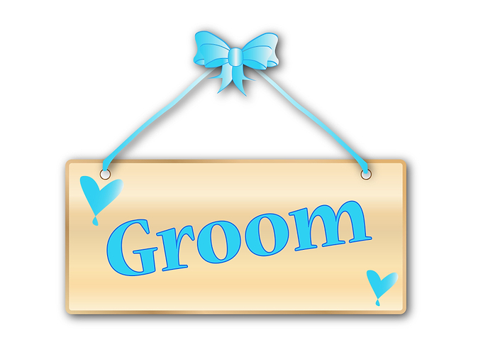 Groom Sign