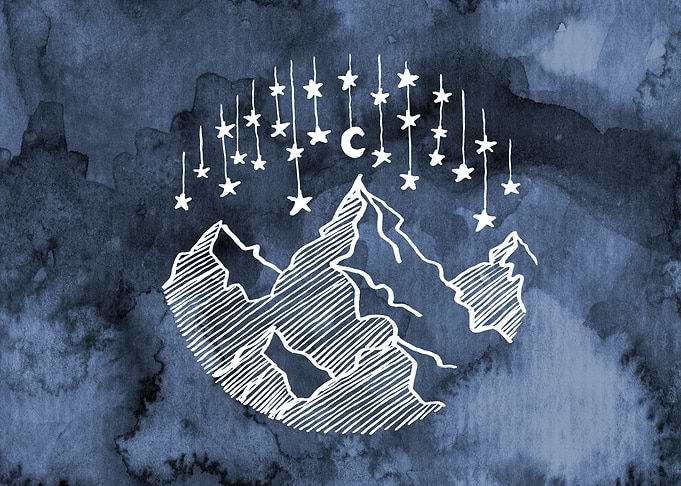 Mountain star lights