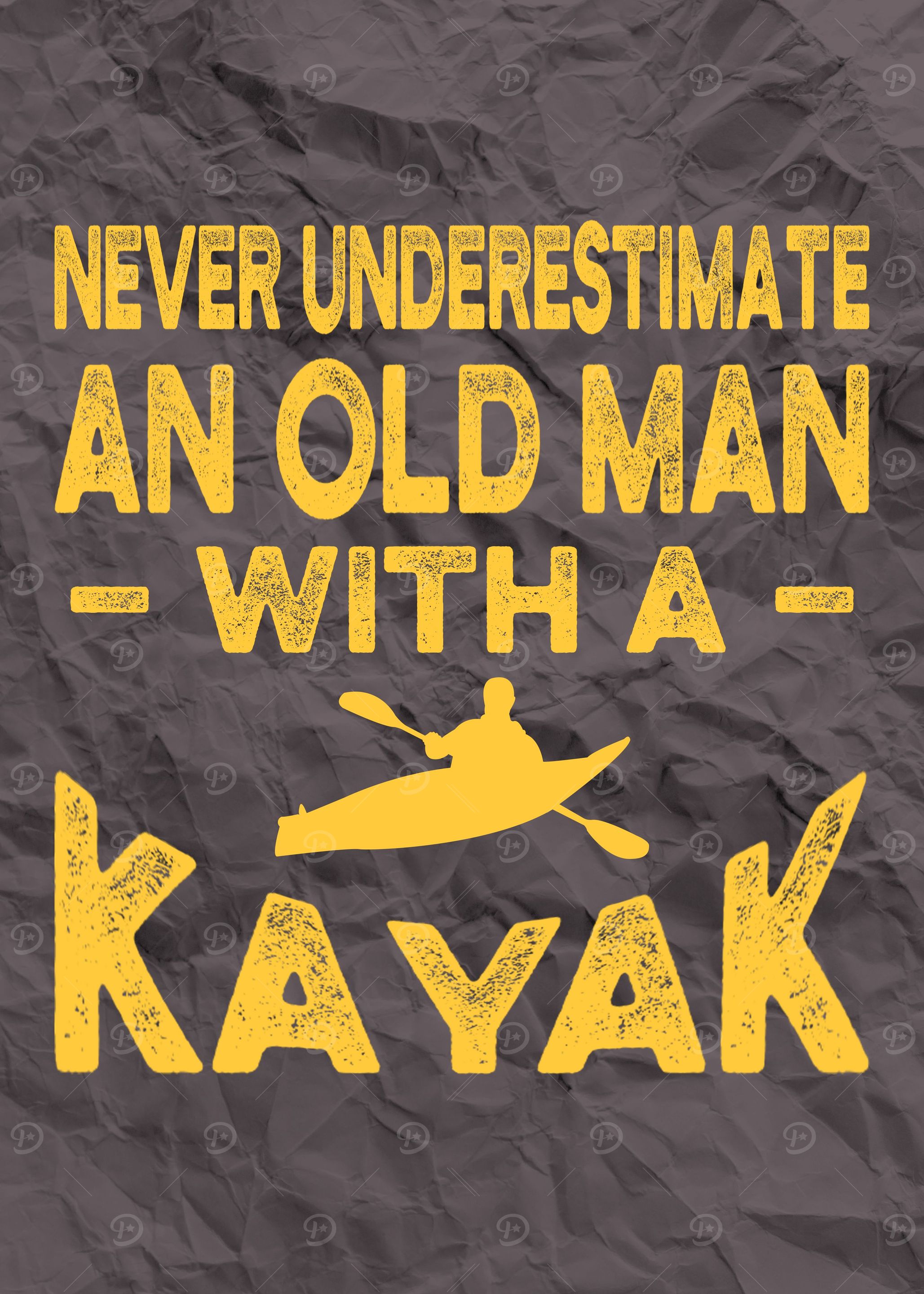 KAYAK DADDY DAD GIFT