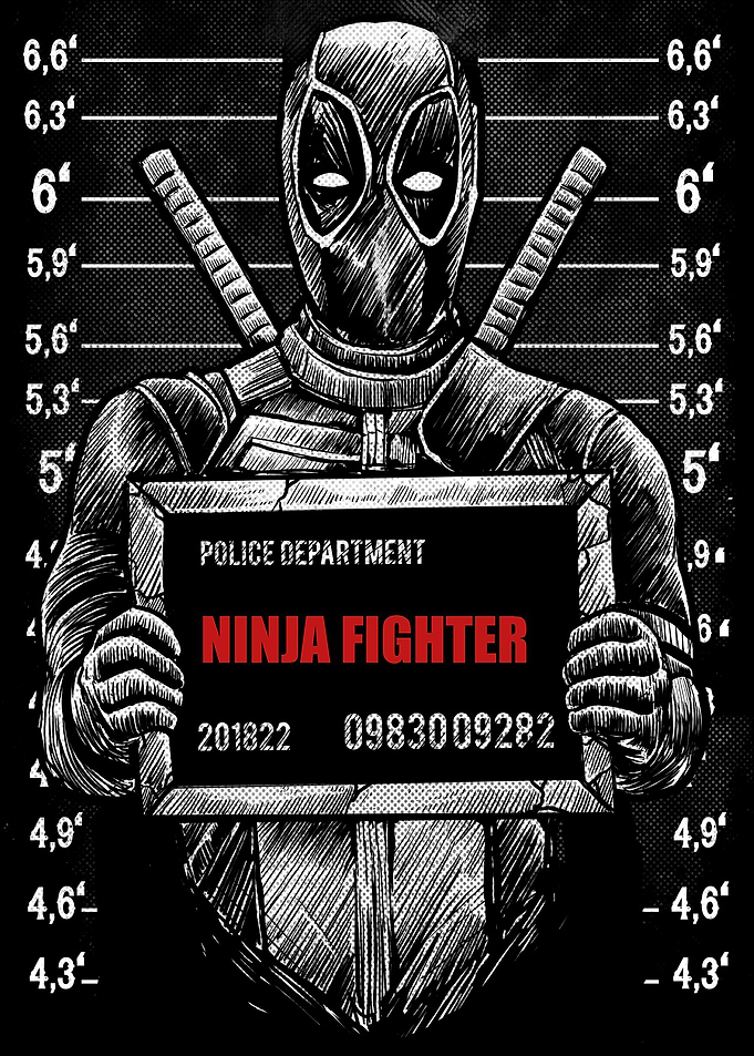 Ninja Mugshot
