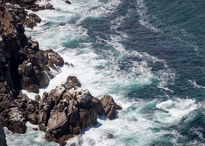 Rocks In The Ocean
