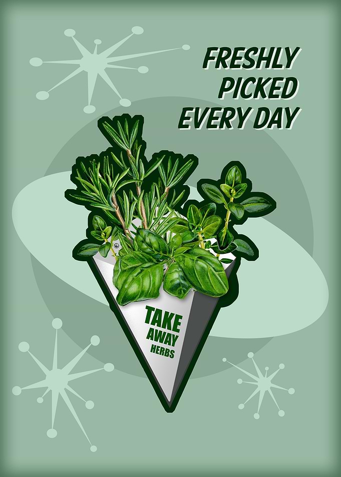 Freshly Picked Herbs