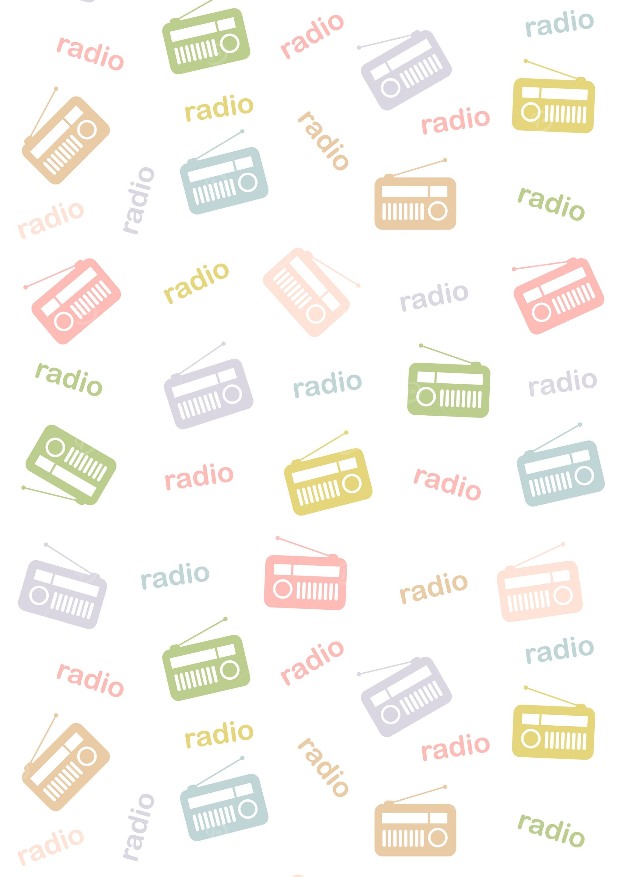 colorful vintage radios