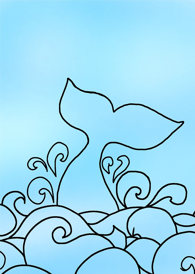 tail of a whale