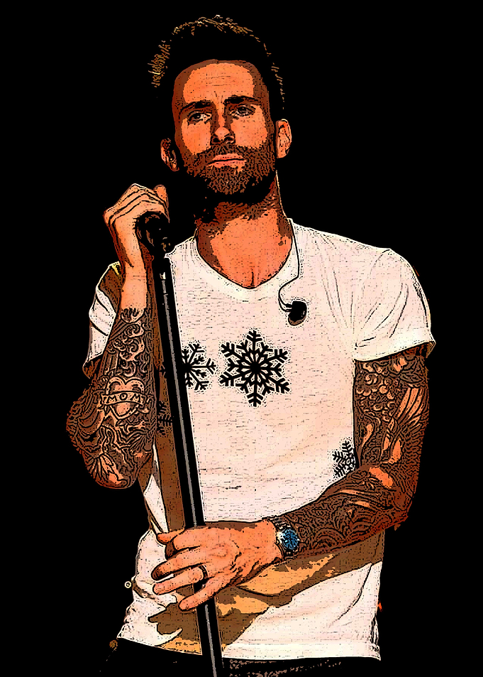 Adam Levine Sad Face