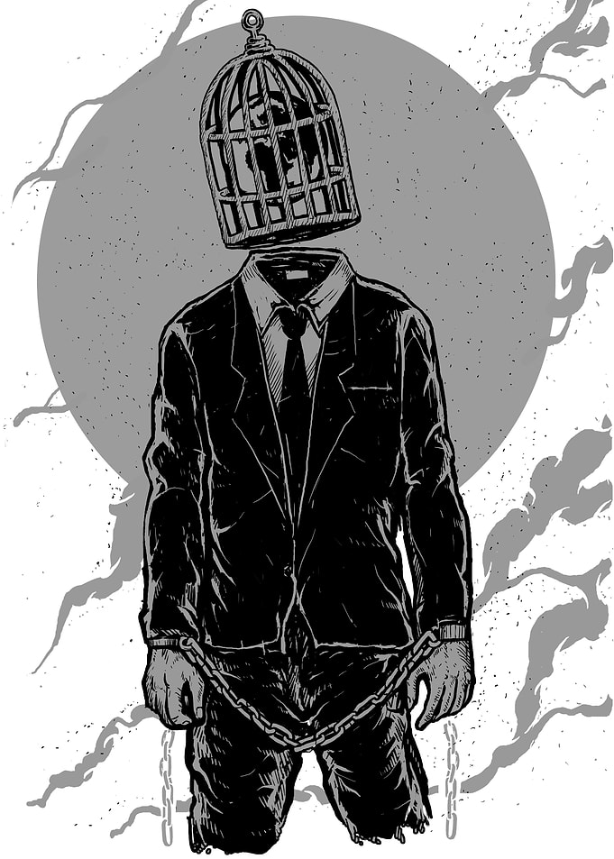 World Inside Cage