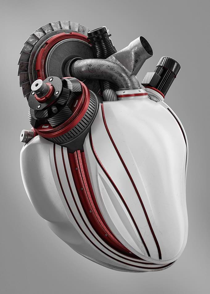 Heart Mech Japan Grey