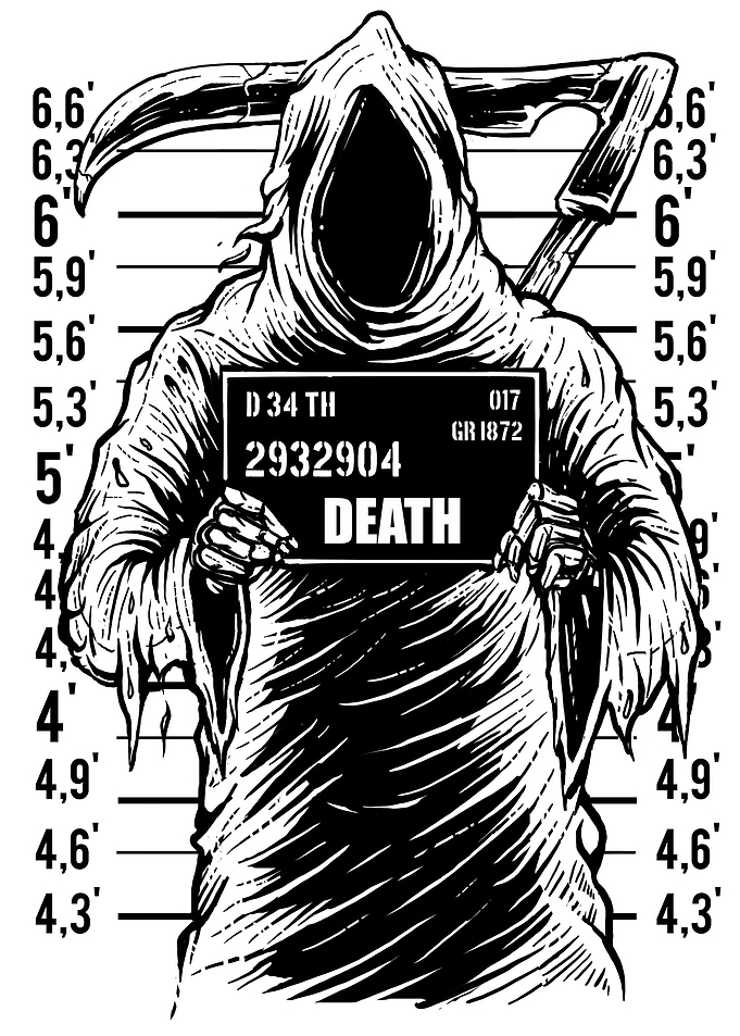 Death Mugshot