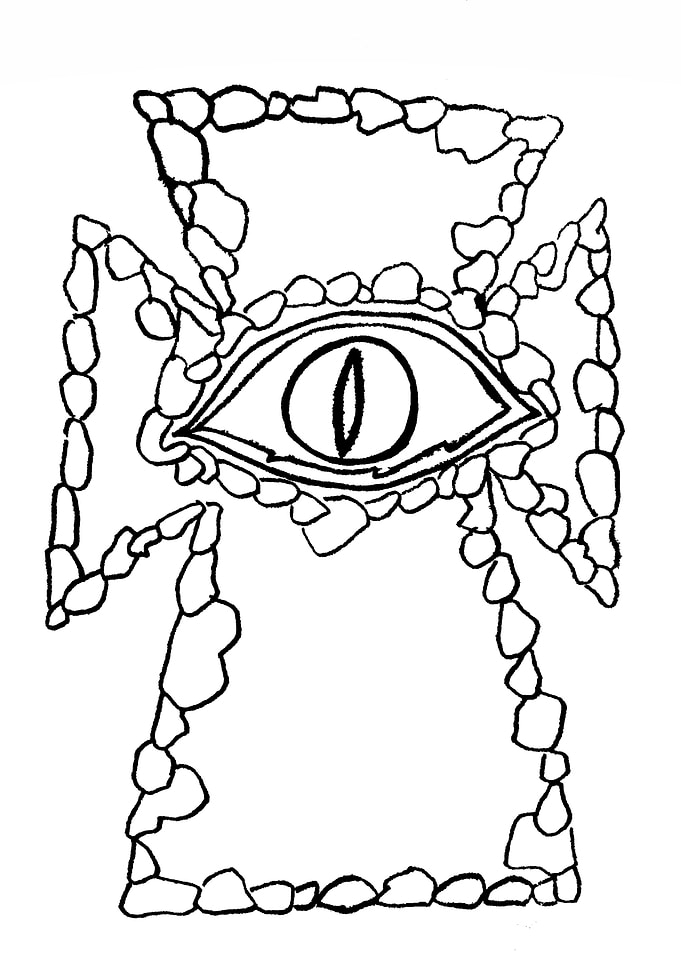 The allseeing cross