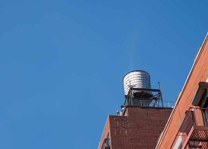 NYC Building watertower