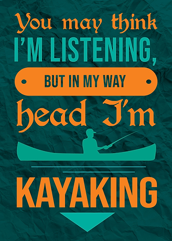 KAYAK FUNNY GIFT