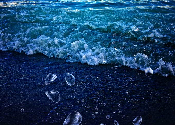 the sea